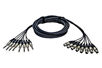 8 x XLR female to 8 x TRS