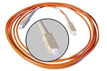 Simplex, 1 x SC-Plug to 1 x SC-Plug